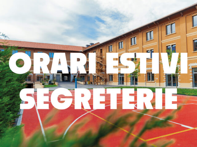 Orari estivi delle segreterie